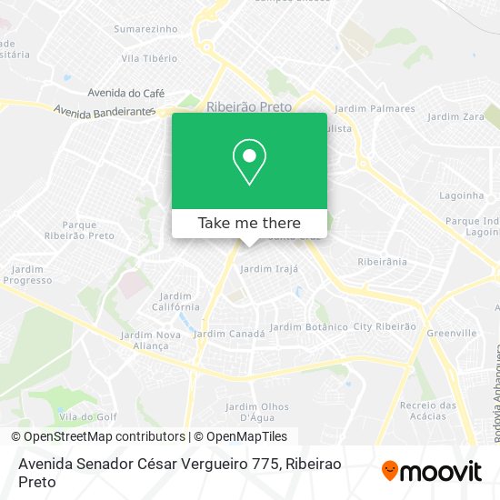 Avenida Senador César Vergueiro 775 map