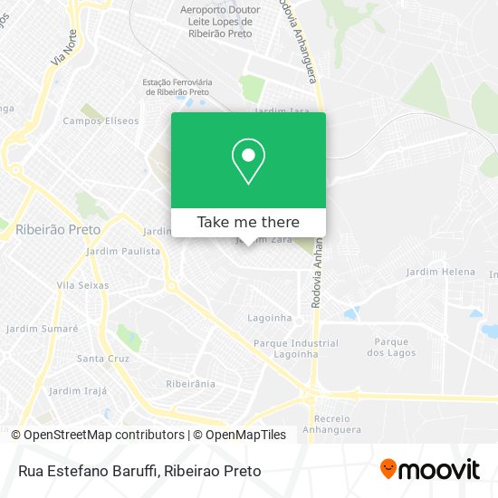 Rua Estefano Baruffi map