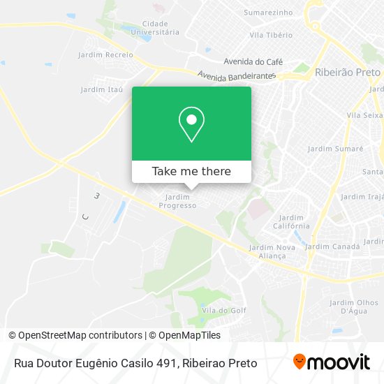 Rua Doutor Eugênio Casilo 491 map