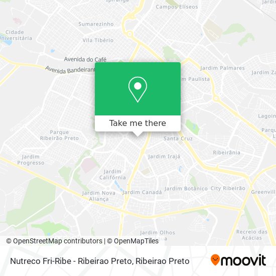 Nutreco Fri-Ribe - Ribeirao Preto map