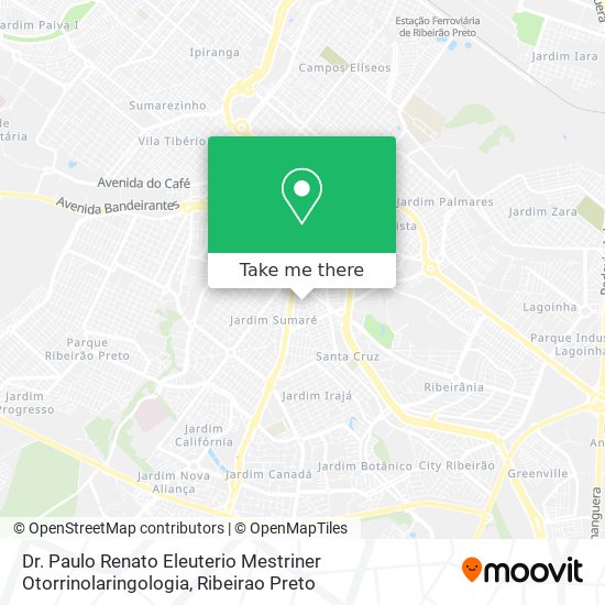 Dr. Paulo Renato Eleuterio Mestriner Otorrinolaringologia map