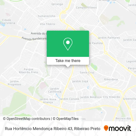Rua Hortêncio Mendonça Ribeiro 43 map