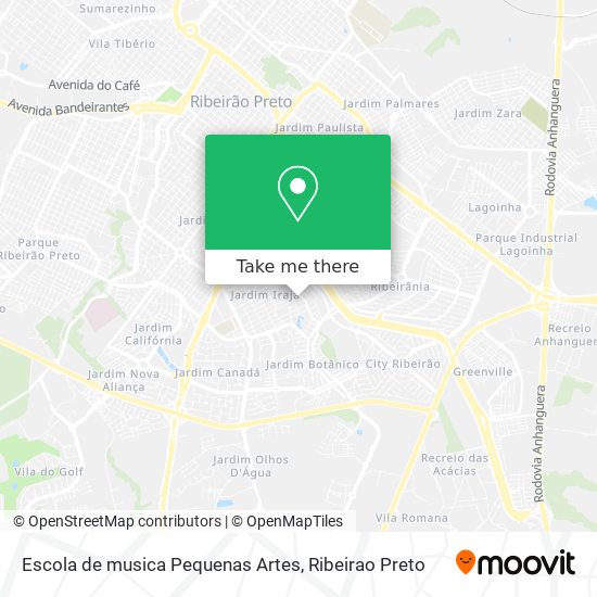 Escola de musica Pequenas Artes map