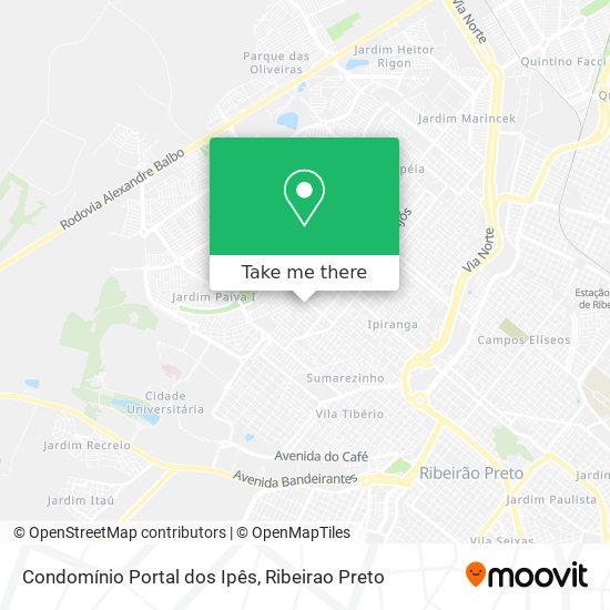 Condomínio Portal dos Ipês map