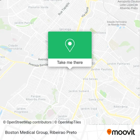 Boston Medical Group map