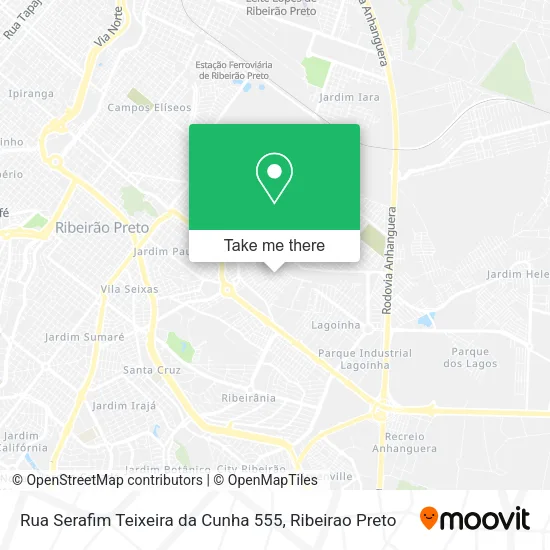 Rua Serafim Teixeira da Cunha 555 map