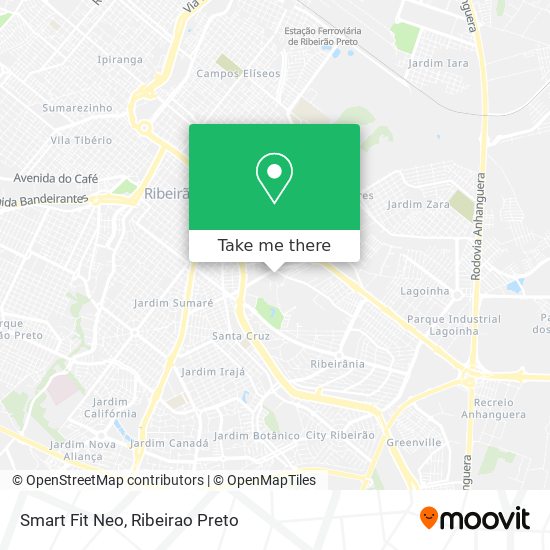 Mapa Smart Fit Neo