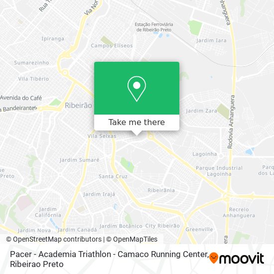 Pacer - Academia Triathlon - Camaco Running Center map