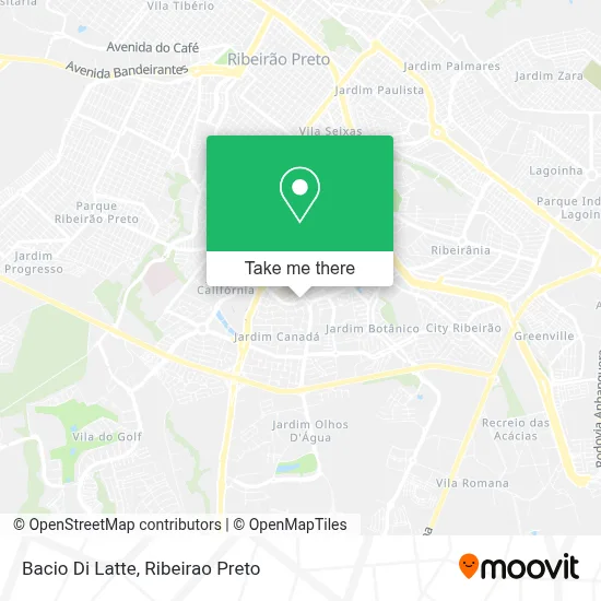 Bacio Di Latte map