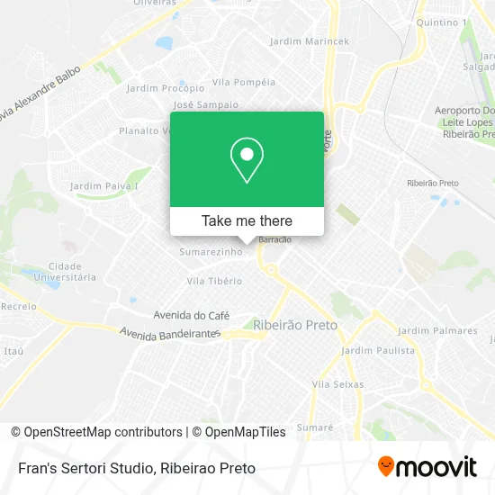 Fran's Sertori Studio map