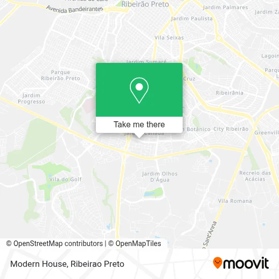 Casa Moderna map