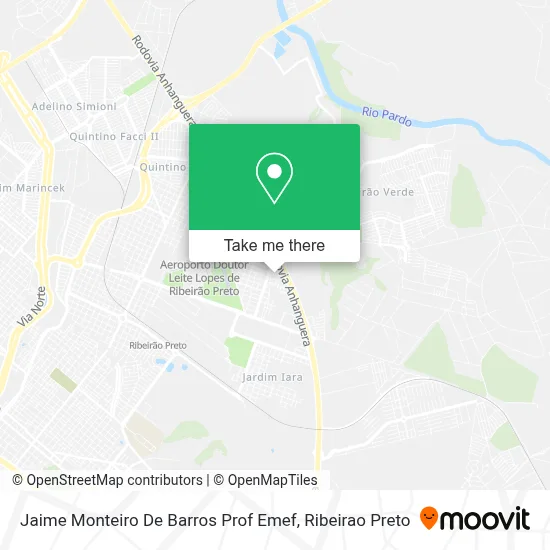 Jaime Monteiro De Barros Prof Emef map