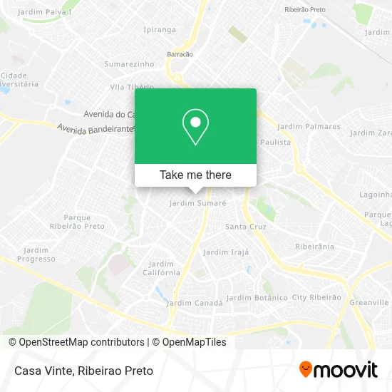 Casa Vinte map