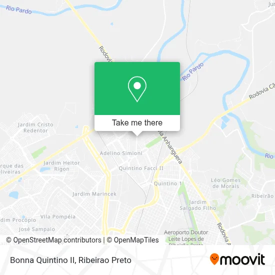 Bonna Quintino II map