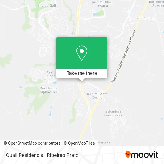 Quali Residencial map