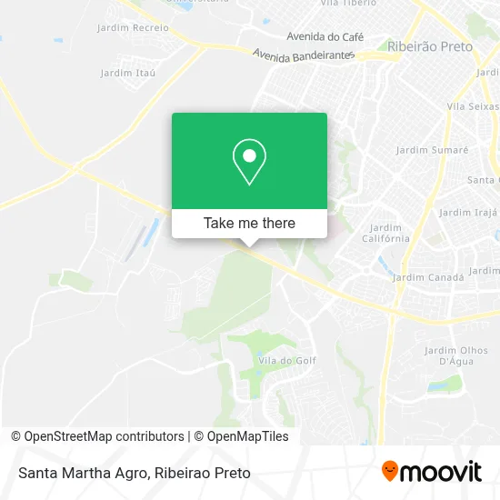 Santa Martha Agro map