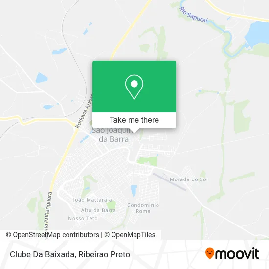 Clube Da Baixada map