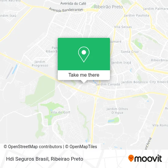 Hdi Seguros Brasil map