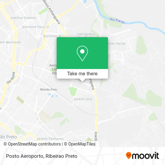 Posto Aeroporto map