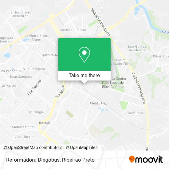 Reformadora Diegobus map