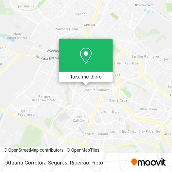 Atuária Corretora Seguros map