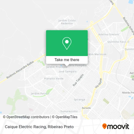 Caique Electric Racing map