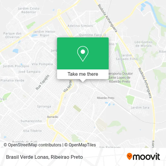 Brasil Verde Lonas map