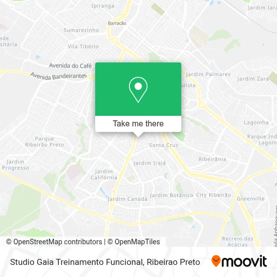 Studio Gaia Treinamento Funcional map