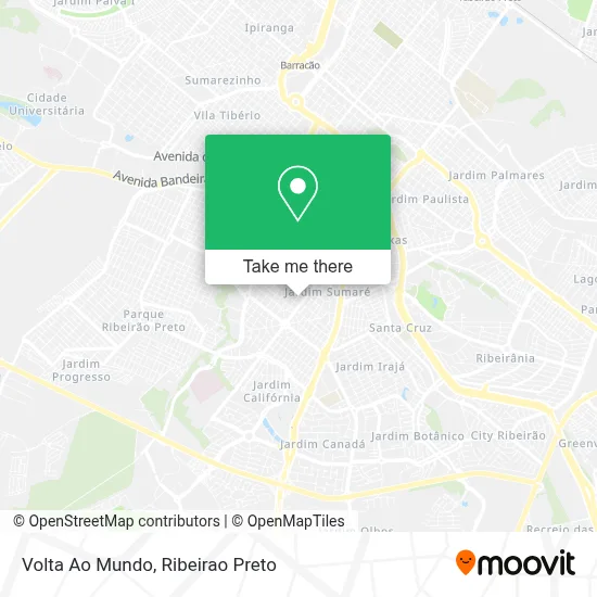 Volta Ao Mundo map