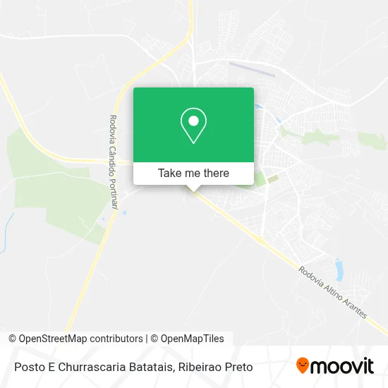 Posto E Churrascaria Batatais map