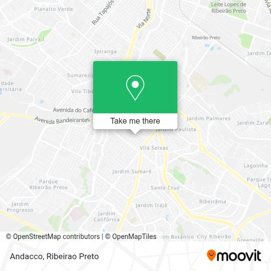 Andacco map