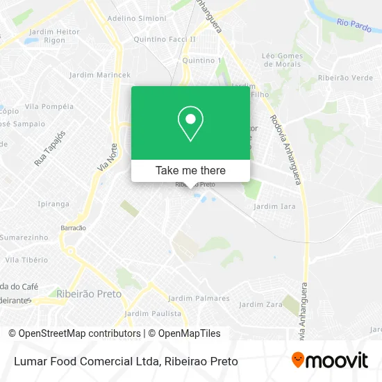 Lumar Food Comercial Ltda map