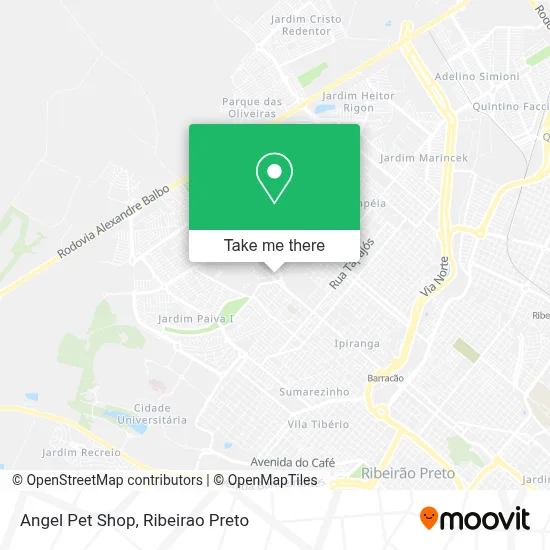 Angel Pet Shop map