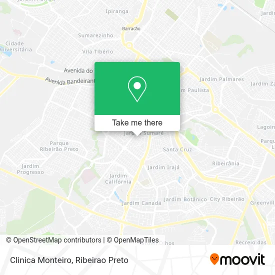 Clinica Monteiro map