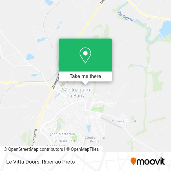 Le Vitta Doors map