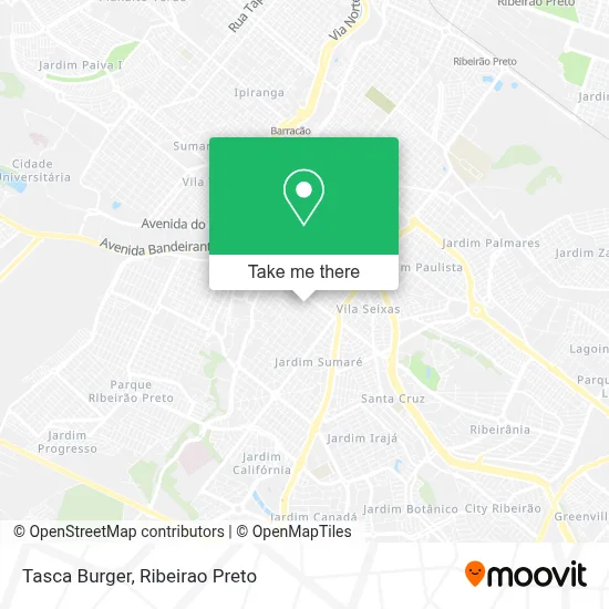 Tasca Burger map