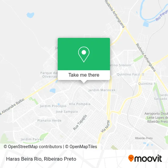Haras Beira Rio map