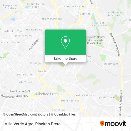 Villa Verde Agro map
