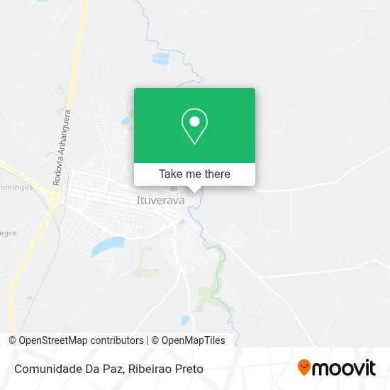 Comunidade Da Paz map