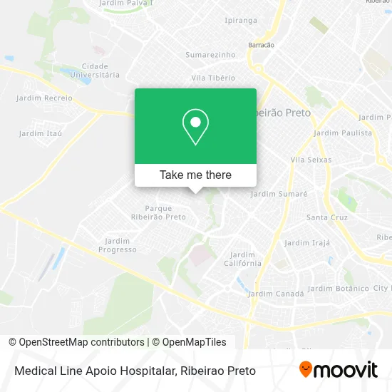 Medical Line Apoio Hospitalar map