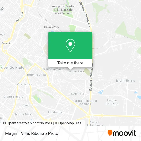 Villa Magrini map