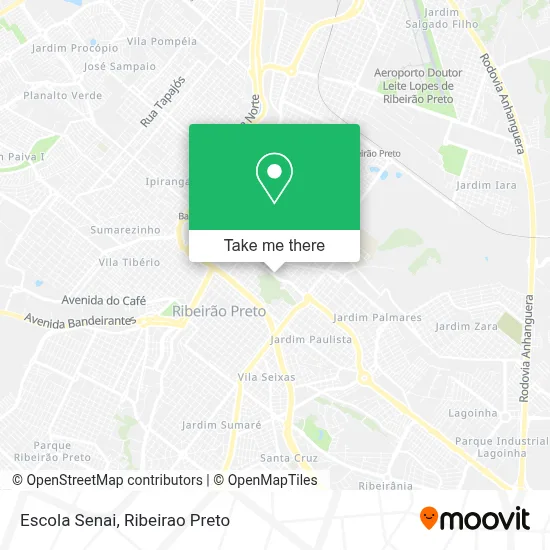 Escola Senai map