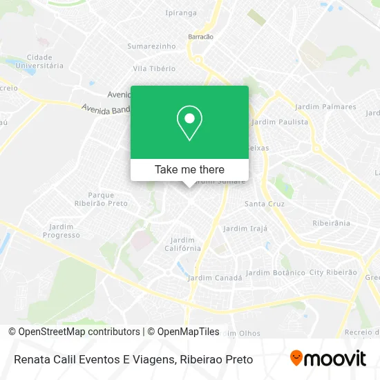 Renata Calil Eventos E Viagens map