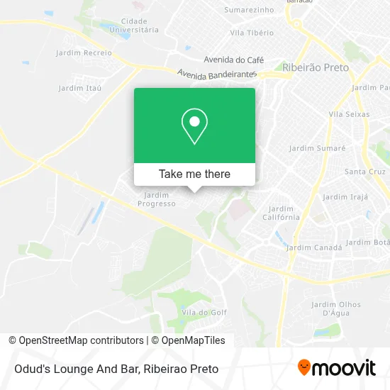Odud's Lounge And Bar map