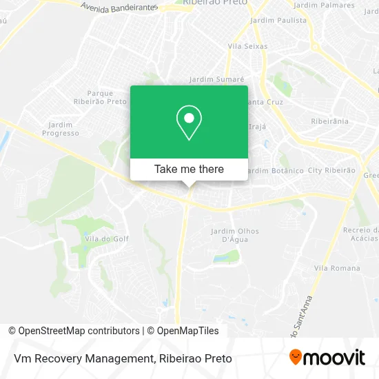Vm Recovery Management map