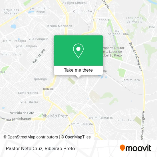 Pastor Neto Cruz map