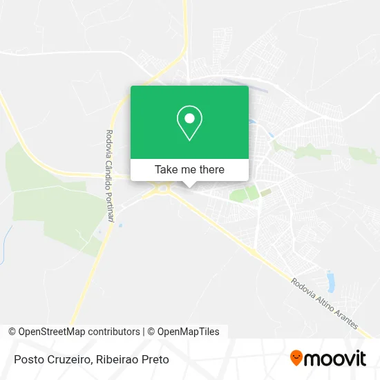 Posto Cruzeiro map