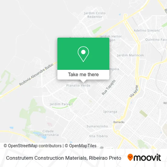 Construtem Construction Materials map