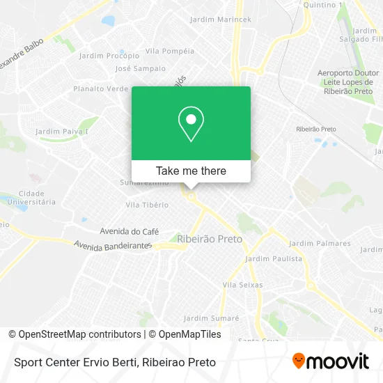 Sport Center Ervio Berti map