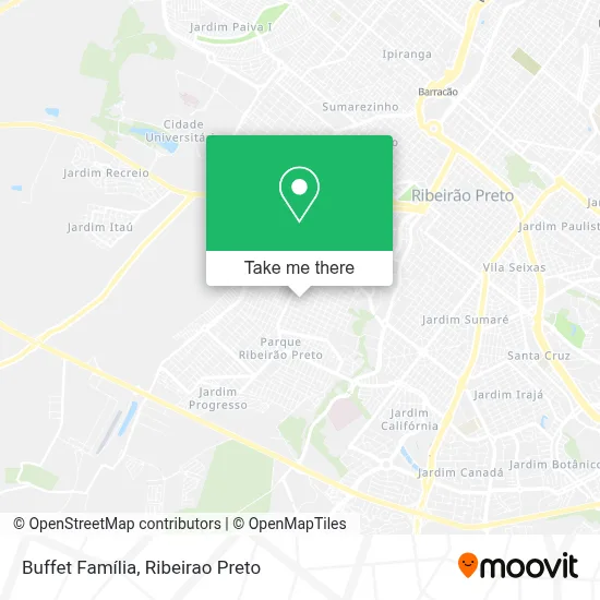 Buffet Família map